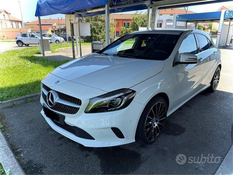Usata Mercedes A180 2017 Bianco Berlina
