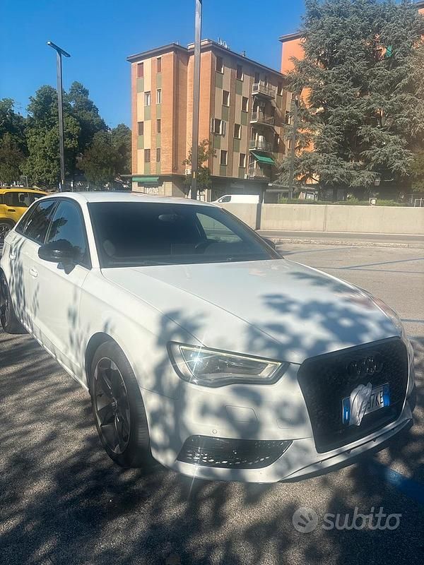 Usata Audi A3 180 CV (132 kW) 2015 Bianco Berlina