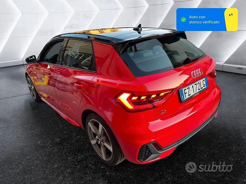 Usata Audi A1 S-Line 150 CV (110 kW) 2019 Rosso SUV