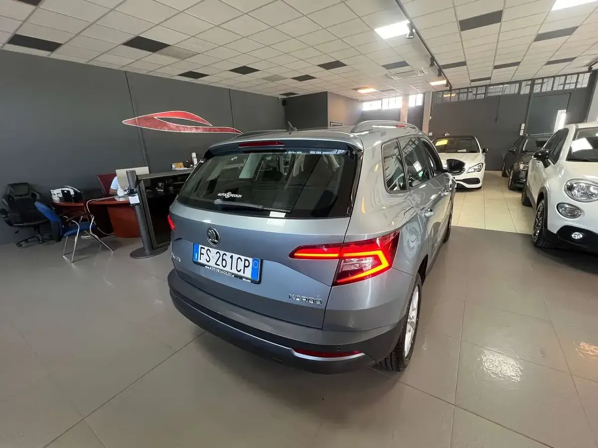 Usata Skoda Karoq Style 116 CV (85 kW) 2018 Blu/azzurro SUV