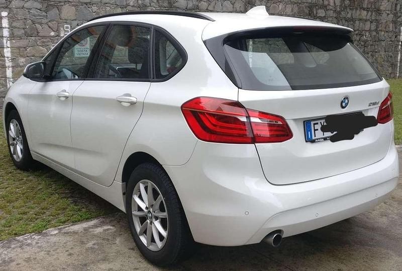 Usata BMW 218 Active Tourer 150 CV (110 kW) 2018 Bianco Monovolume