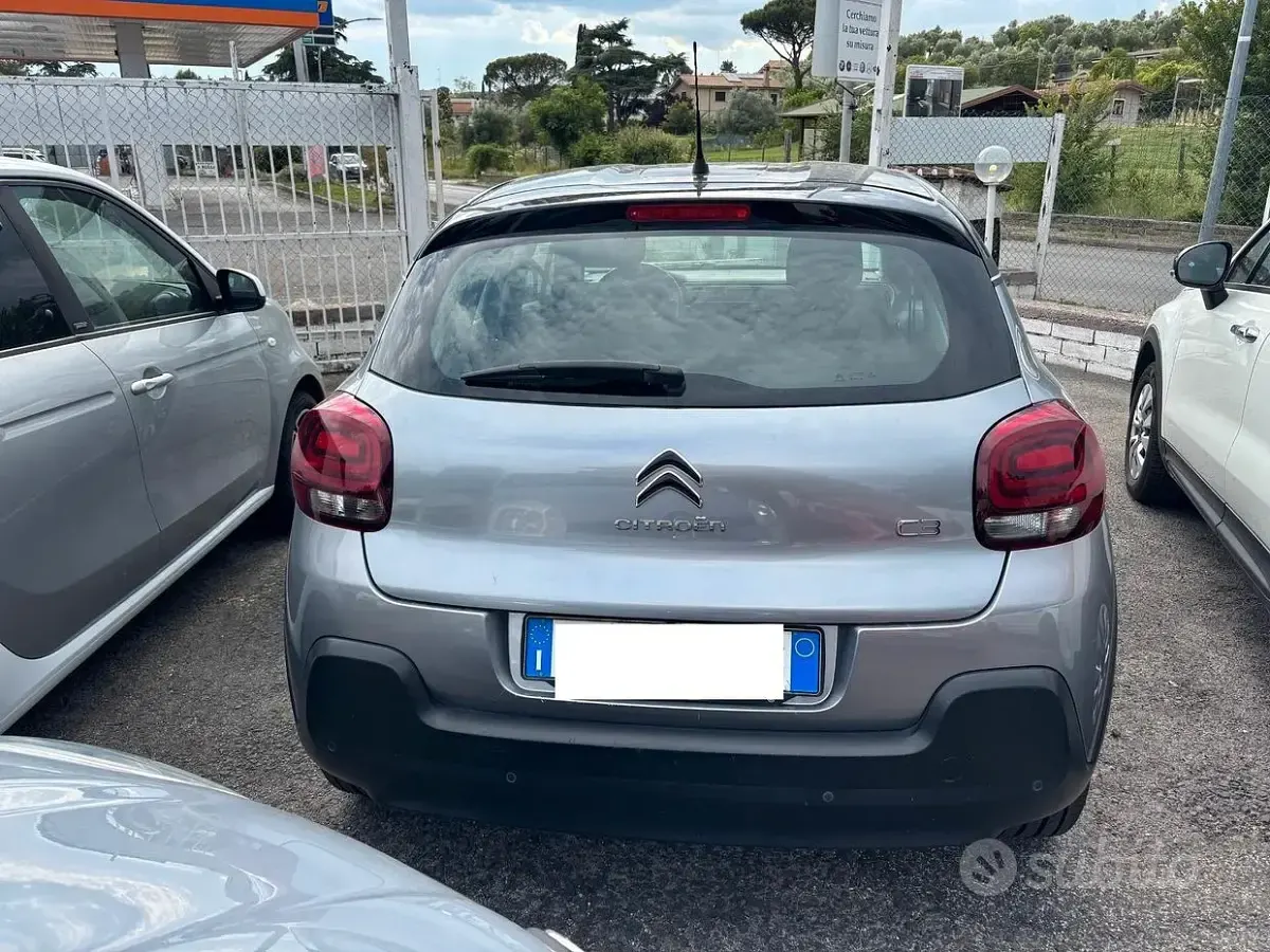 Usata Citroën C3 PureTech 83 CV (61 kW) 2019 Grigio Utilitaria