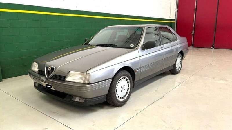 Grigio Usata 1988 Alfa Romeo 164 Tre volumi | 4900 € - Immagine 1/4