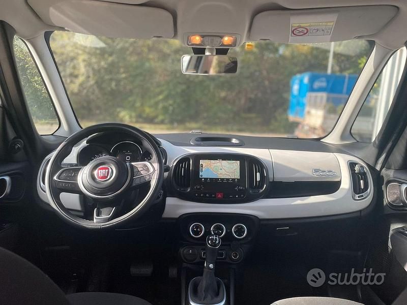Usata Fiat 500L Lounge 95 CV (69 kW) 2019 Bianco Monovolume