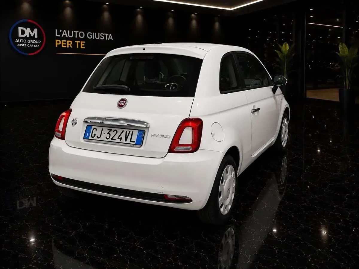 Usata Fiat 500 69 CV (50 kW) 2022 Bianco Berlina