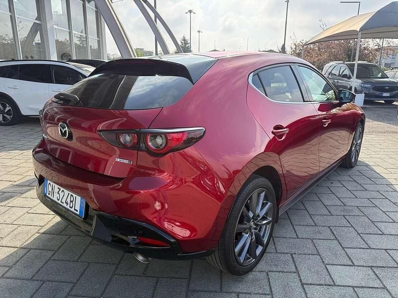 Usata Mazda 3 Exclusive 186 CV (136 kW) 2023 Rosso Berlina