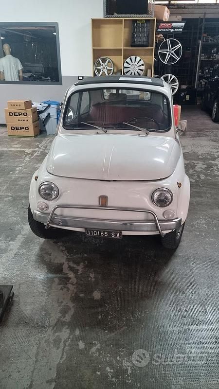 Usata Fiat 500 1970 Bianco Utilitaria