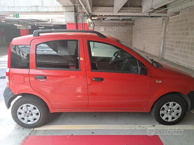 Usata Fiat Panda 2008 Rosso Utilitaria