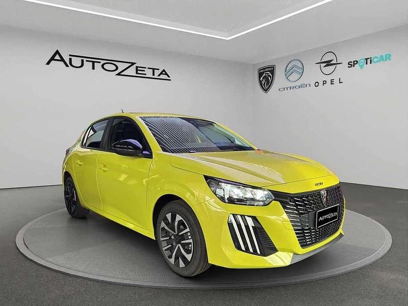 Nuova Peugeot 208 Allure 101 CV (74 kW) 2025 Giallo Utilitaria