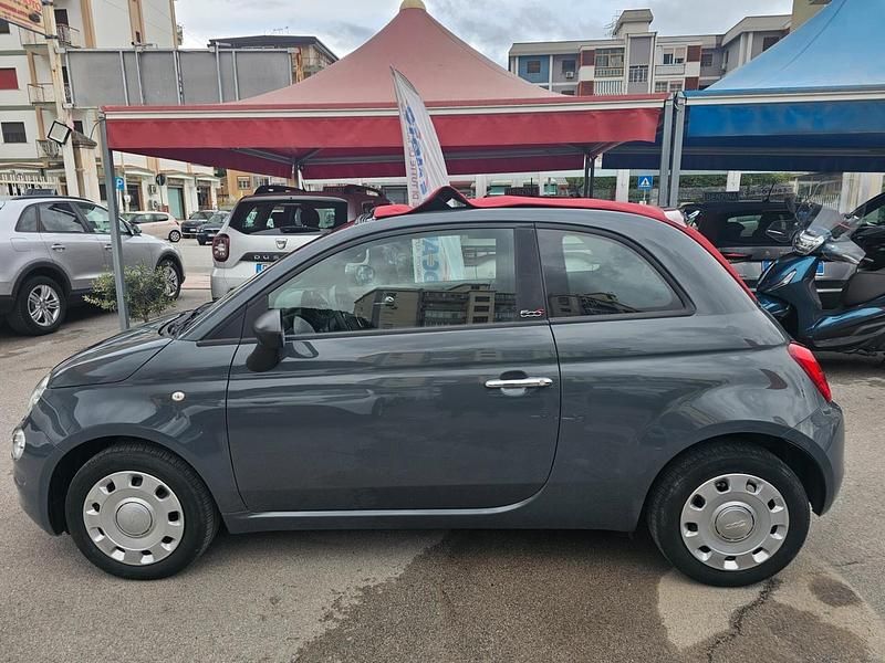 Usata Fiat 500C Red 69 CV (50 kW) 2022 Grigio Cabrio