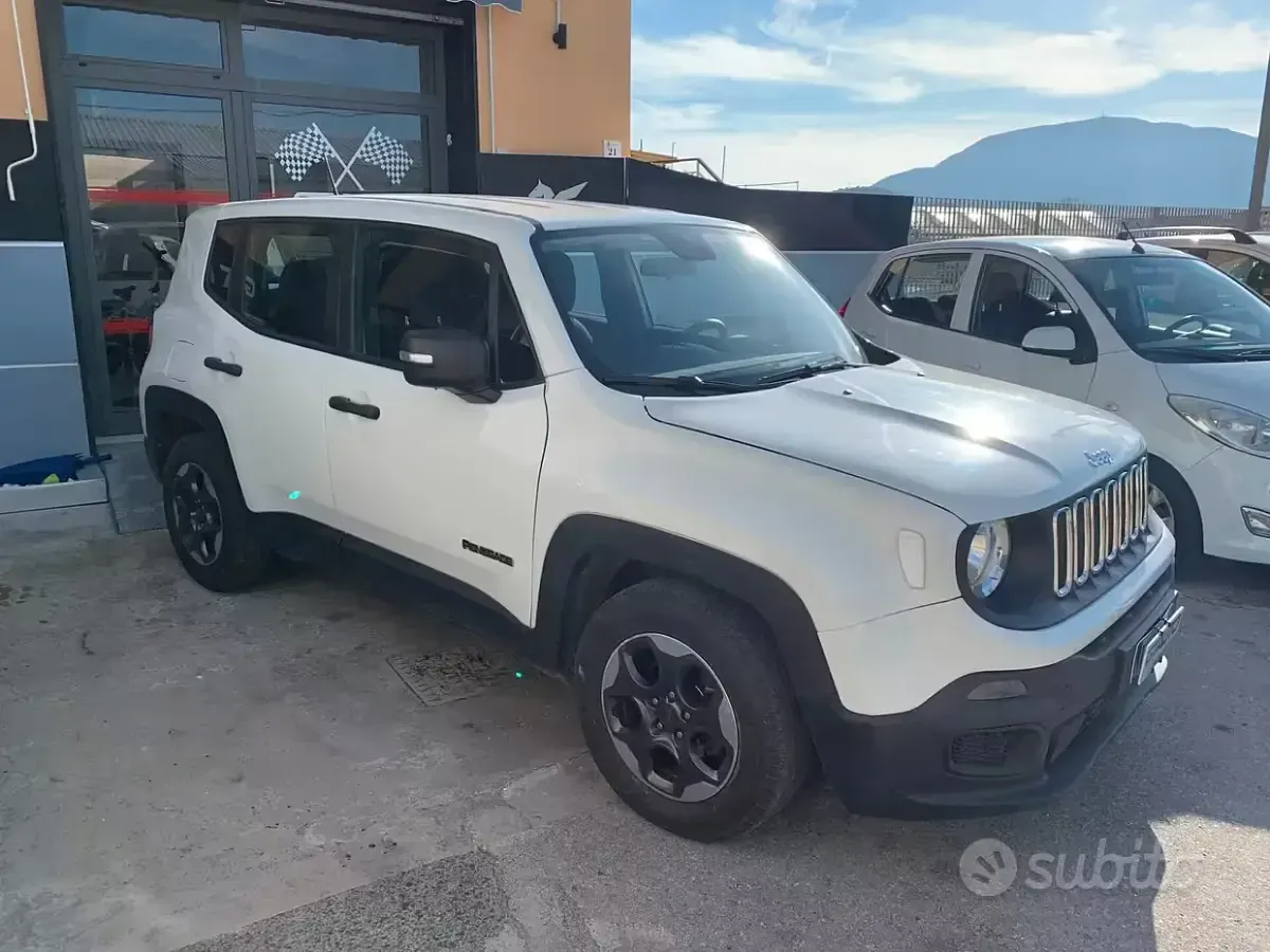 Usata Jeep Renegade Sport 95 CV (69 kW) 2017 Bianco SUV