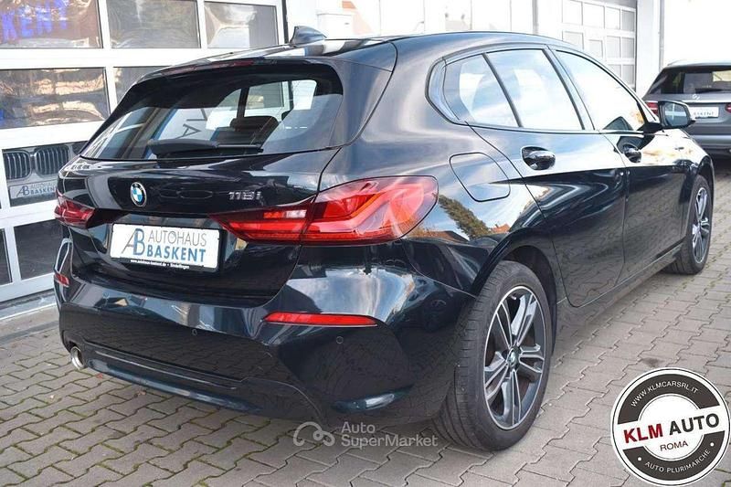 Usata BMW 118 Sport Line 136 CV (100 kW) 2021 Nero Utilitaria