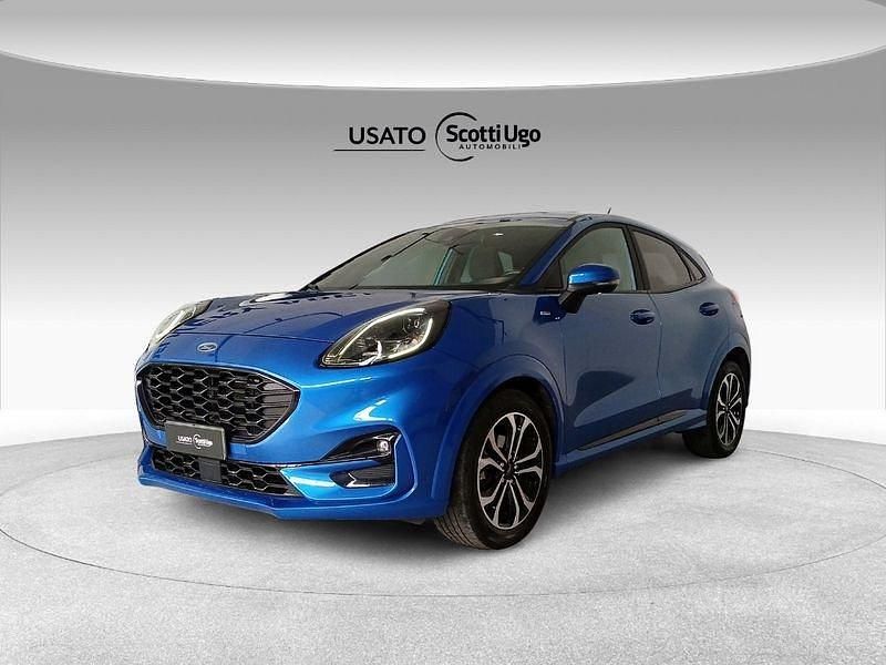 Usata Ford Puma ST-Line 125 CV (91 kW) 2020 Blu SUV