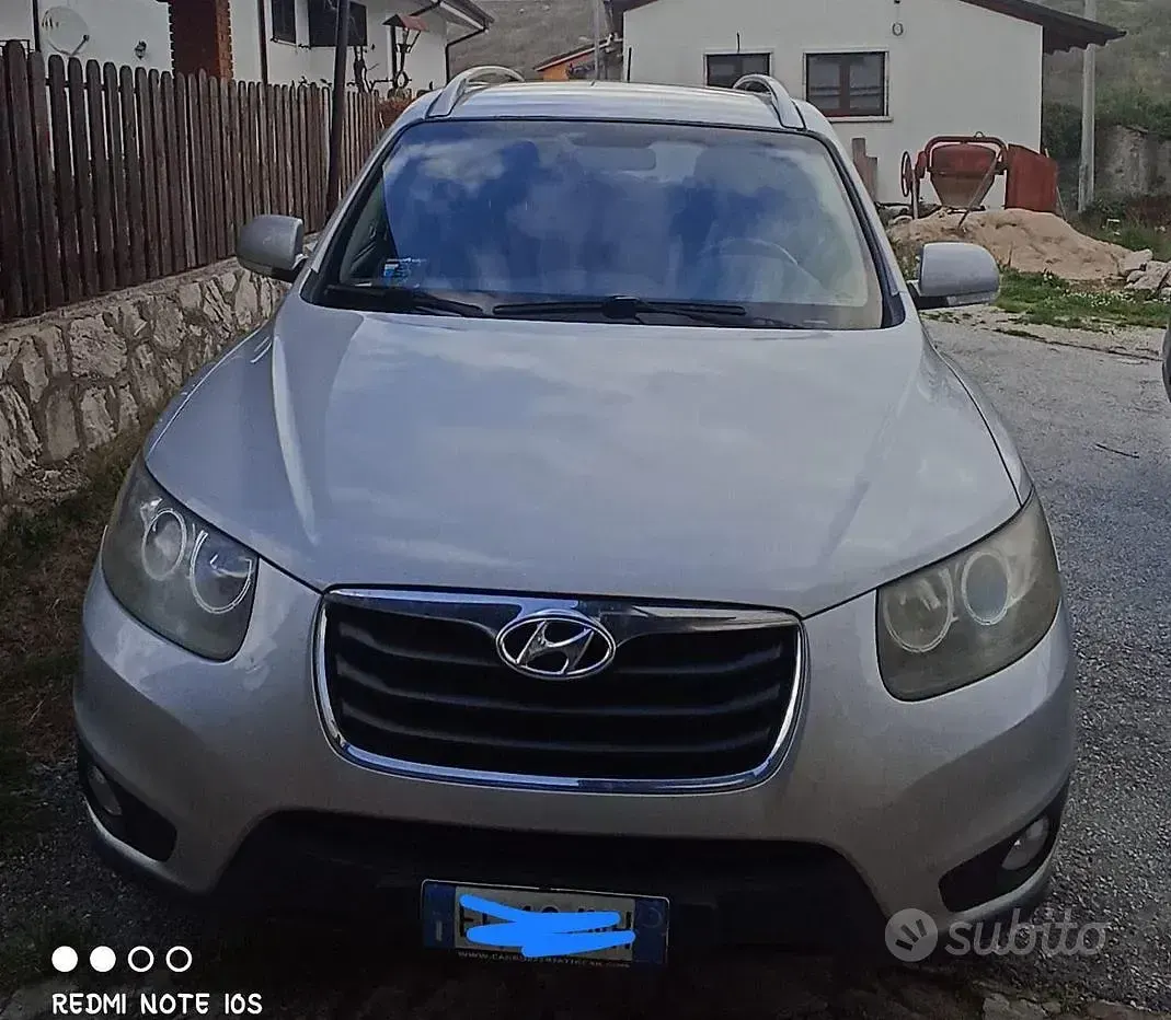 Usata Hyundai Santa Fe 197 CV (144 kW) 2011 Grigio SUV