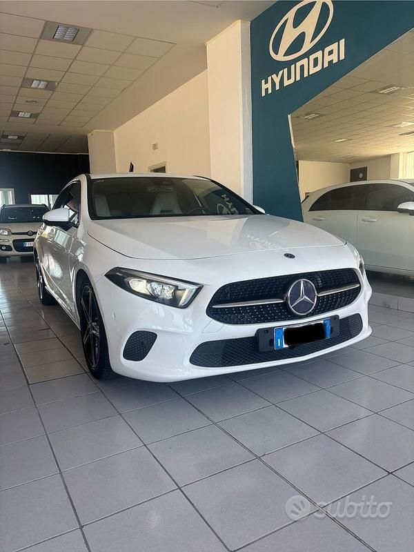 Usata Mercedes A180 Executive 116 CV (85 kW) 2019 Bianco Berlina