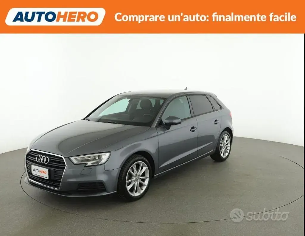 Usata Audi A3 150 CV (110 kW) 2017 Grigio Berlina