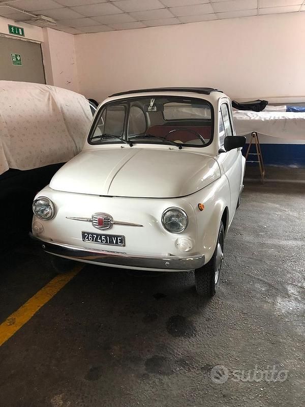 Usata Fiat 500 1960 Bianco Utilitaria