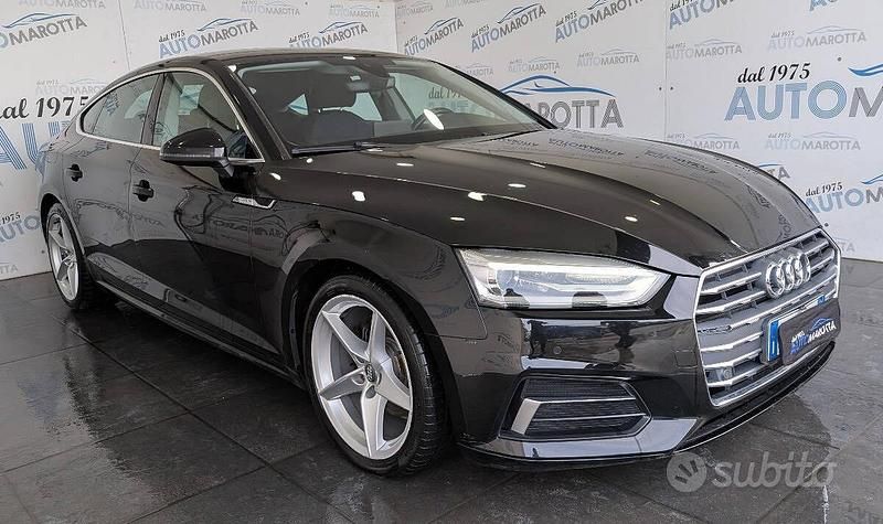Usata Audi A5 Sport 150 CV (110 kW) 2018 Nero Berlina