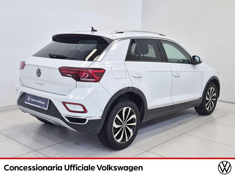 Usata VW T-Roc Style 110 CV (80 kW) 2022 Bianco SUV