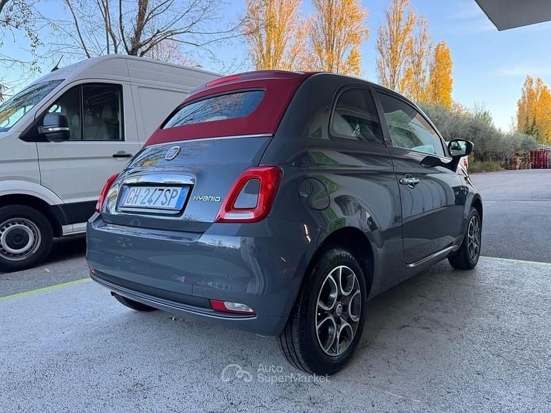 Usata Fiat 500 Red 69 CV (50 kW) 2022 Grigio Utilitaria
