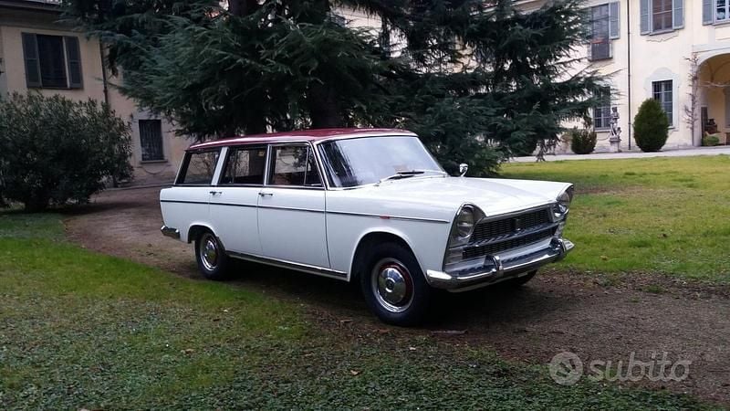 Usata Fiat 1800B 1960 Bianco Station wagon