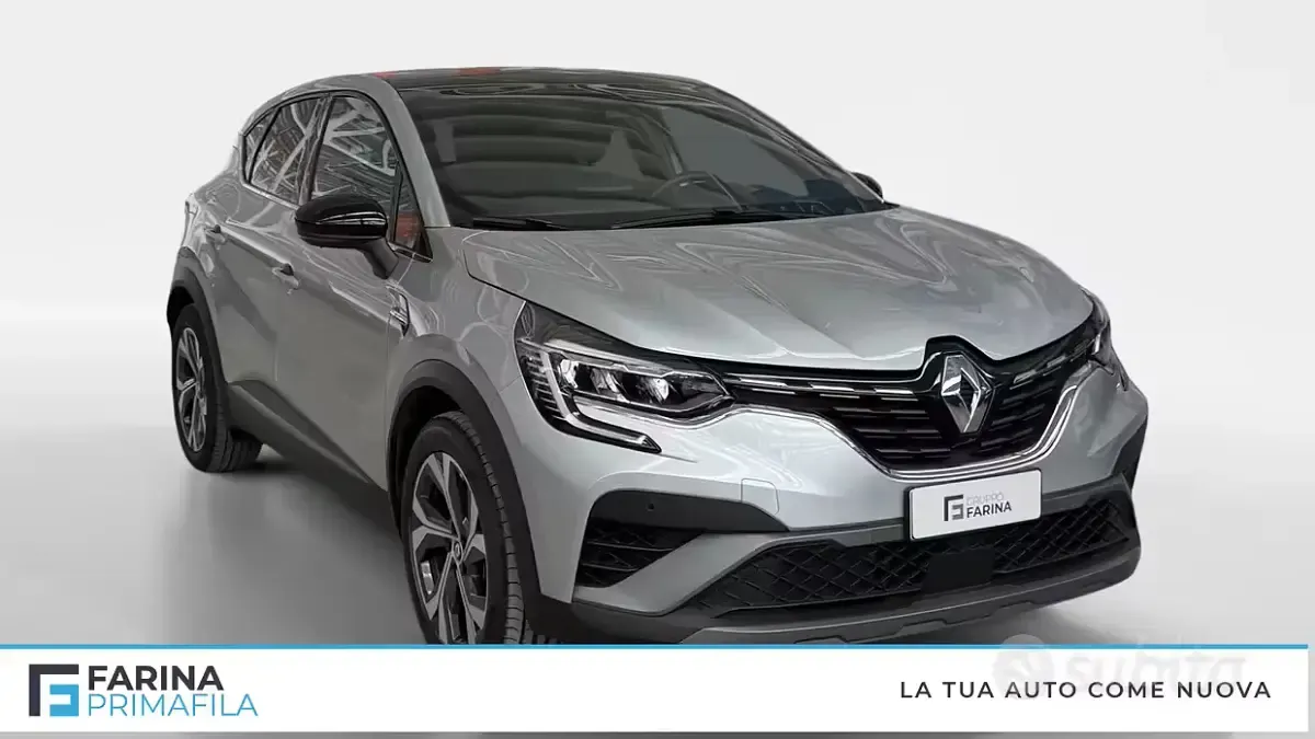 Usata Renault Captur RS Line 94 CV (69 kW) 2022 Grigio SUV