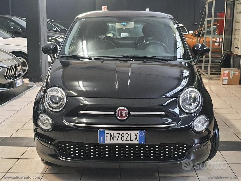 Usata Fiat 500 Lounge 69 CV (50 kW) 2018 Nero Berlina
