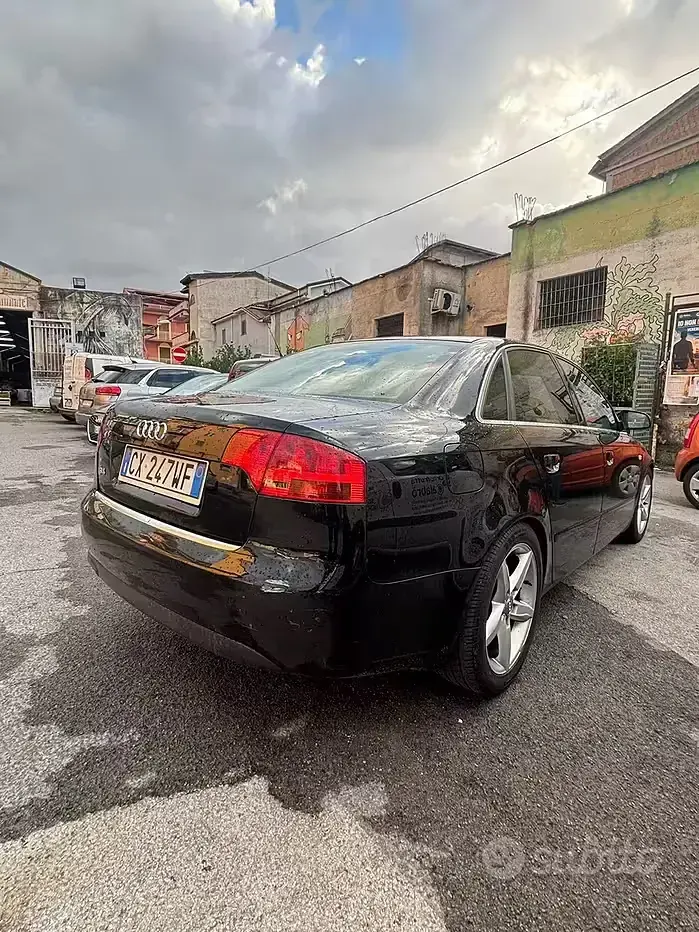 Usata Audi A4 140 CV (102 kW) 2005 Nero Berlina