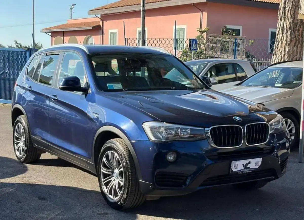 Usata BMW X3 xLine 150 CV (110 kW) 2014 Blu SUV
