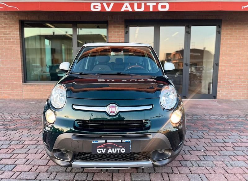 Usata Fiat 500L Trekking 120 CV (88 kW) 2014 Verde Monovolume