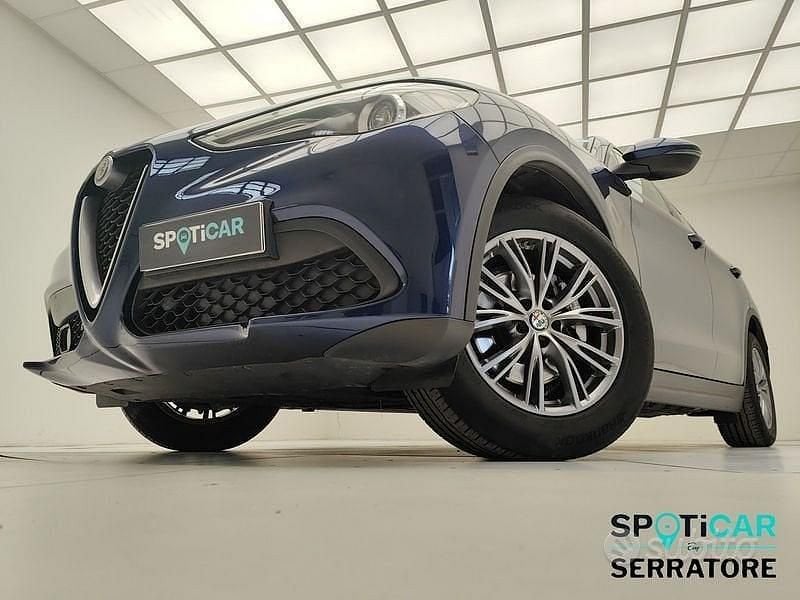 Usata Alfa Romeo Stelvio Business 160 CV (117 kW) 2020 Blu SUV
