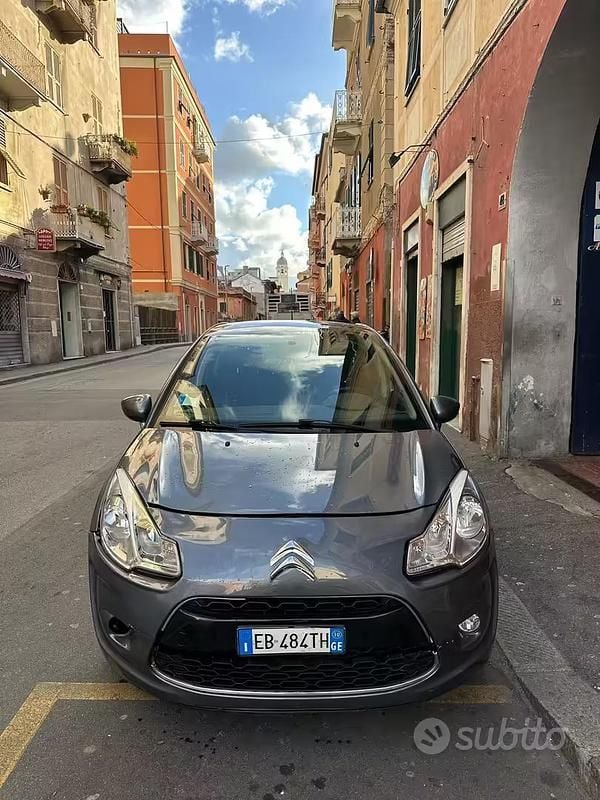 Usata Citroën C3 Exclusive 95 CV (69 kW) 2010 Grigio Berlina