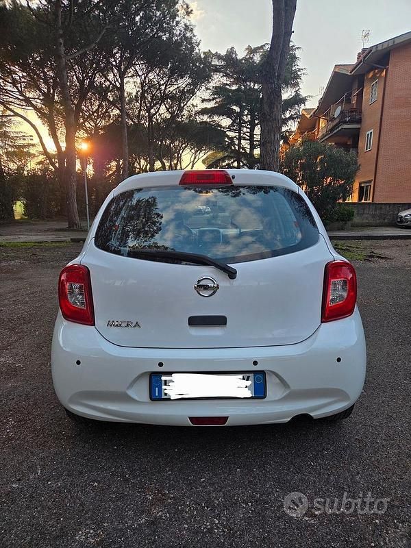 Usata Nissan Micra 2017 Bianco Utilitaria