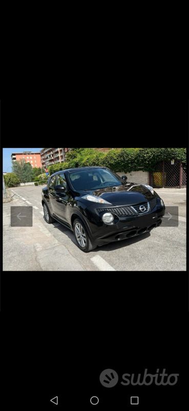 Usata Nissan Juke 110 CV (80 kW) 2012 Nero SUV