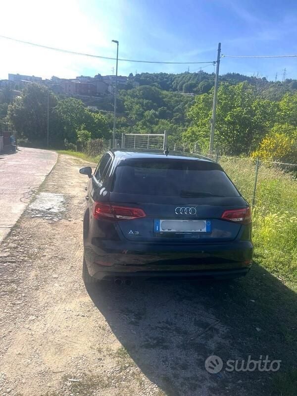 Usata Audi A3 S-Line 150 CV (110 kW) 2020 Nero Berlina