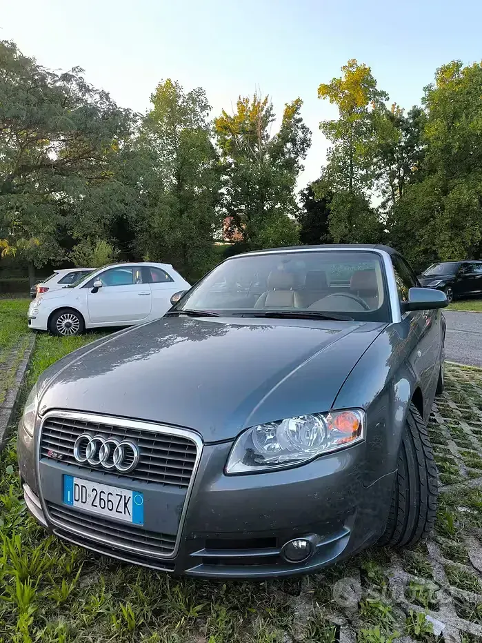 Usata Audi A4 Cabriolet 233 CV (171 kW) 2006 Grigio Cabrio