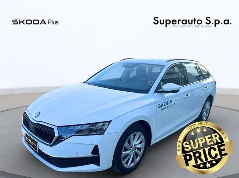 Bianco Usata 2024 Skoda Octavia Executive Station wagon | 29.800 € (Cara) - Immagine 1/4