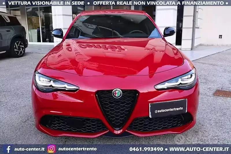 Usata Alfa Romeo Giulia Competizione 280 CV (205 kW) 2023 Rosso Berlina
