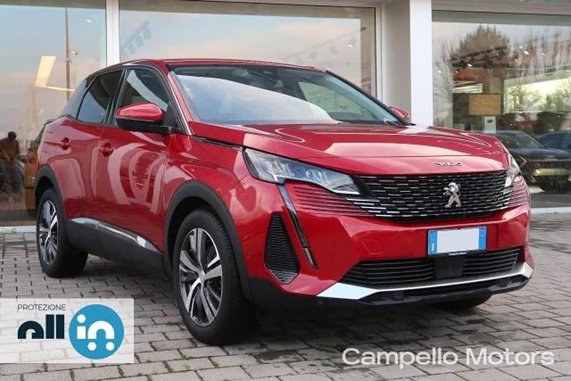 Usata Peugeot 3008 Allure 131 CV (96 kW) 2021 Rosso SUV