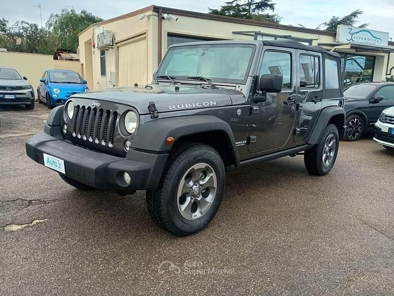 Nuova Jeep Wrangler Rubicon 200 CV (147 kW) 2026 Gray SUV