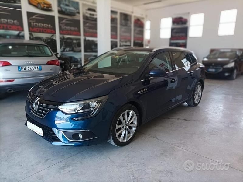 Usata Renault Mégane GrandTour Bose Edition 110 CV (80 kW) 2017 Blu Station wagon