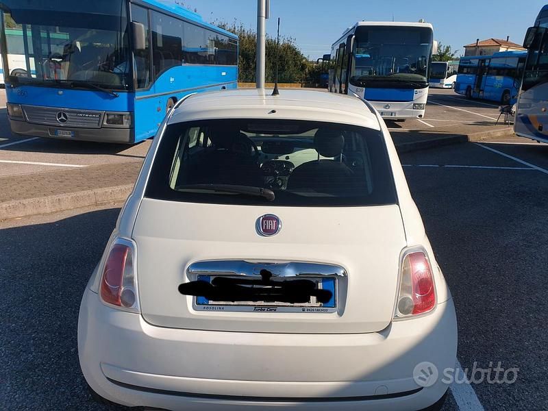 Usata Fiat 500 75 CV (55 kW) 2008 Bianco Utilitaria