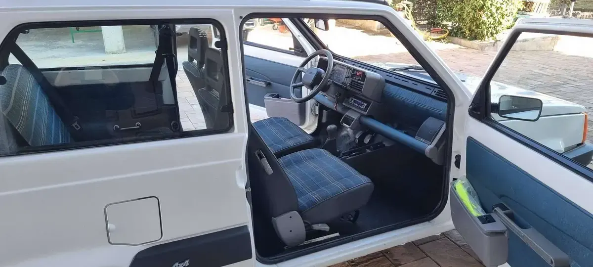 Usata Fiat Panda 4x4 Trekking 54 CV (39 kW) 2001 Bianco Utilitaria