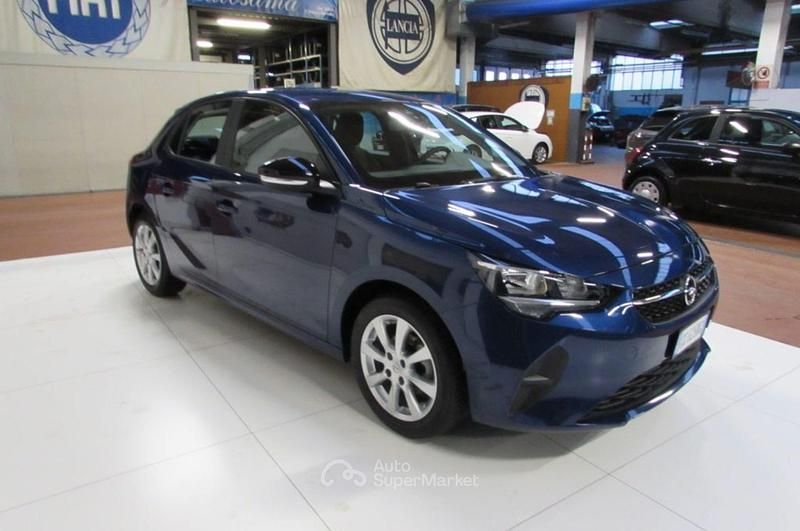 Usata Opel Corsa Edition 75 CV (55 kW) 2021 Blu Utilitaria