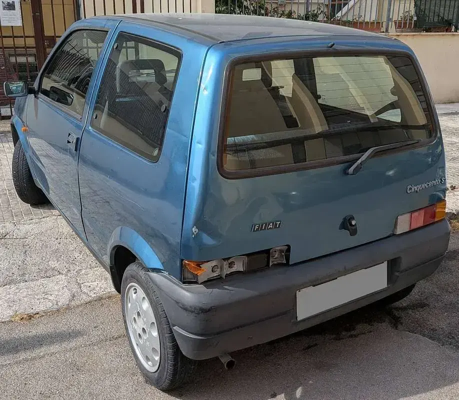 Usata Fiat 500 39 CV (28 kW) 1996 Verde Utilitaria