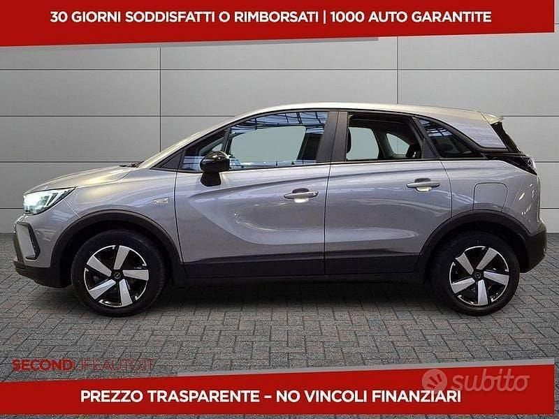 Usata Opel Crossland X Edition 110 CV (80 kW) 2021 Grigio SUV