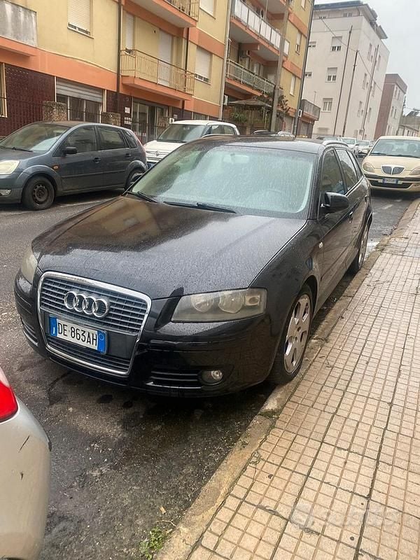 Usata Audi A3 140 CV (102 kW) 2007 Nero Utilitaria