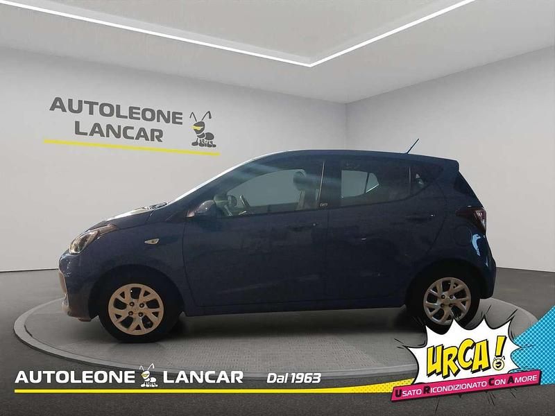 Usata Hyundai i10 65 CV (47 kW) 2018 Blu opaco Utilitaria
