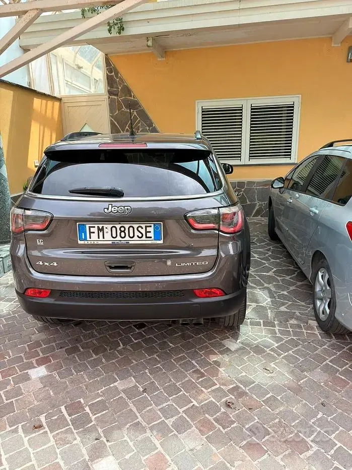 Usata Jeep Compass 140 CV (102 kW) 2017 Grigio SUV