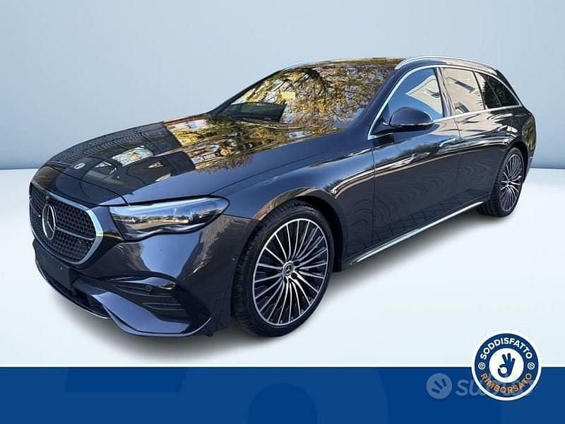Nuova Mercedes E220 Advanced Plus 197 CV (144 kW) 2025 Grigio Station wagon